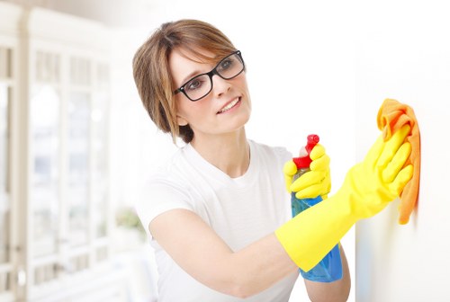 Vacuum and steam cleaning tools used on a mattress