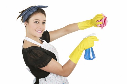 Aftercare and drying process for carpet cleaning in Marks Gate